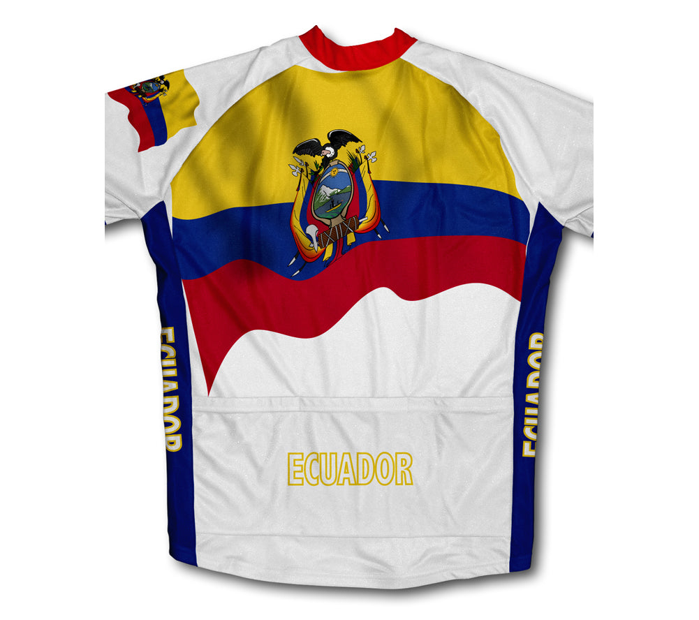 Ecuador Flag Cycling Jersey for Men and Women