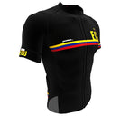 Ecuador Black CODE Short Sleeve Cycling PRO Jersey for Men and Women