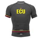 Ecuador Gray CODE Short Sleeve Cycling PRO Jersey for Men and Women