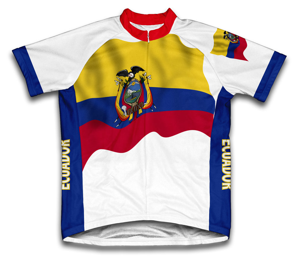 Ecuador Flag Cycling Jersey for Men and Women