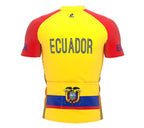 Ecuador  Full Zipper Bike Short Sleeve Cycling Jersey
