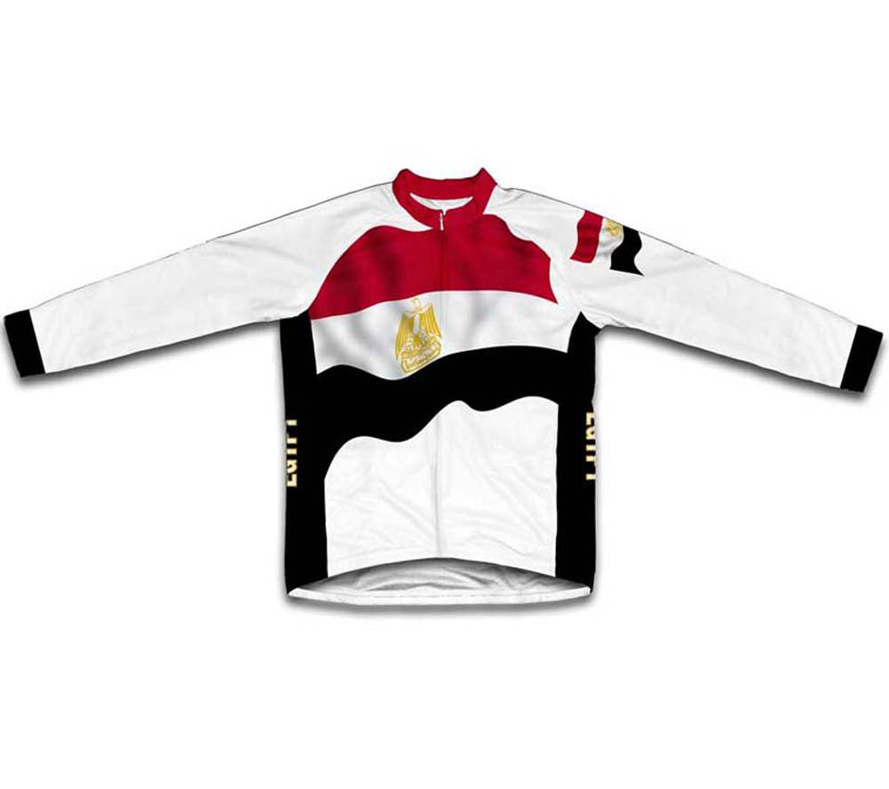 Egypt Flag Cycling Jersey for Men and Women