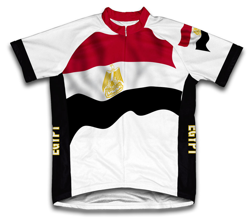 Egypt Flag Cycling Jersey for Men and Women