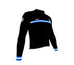 ScudoPro Pro Thermal Long Sleeve Cycling Jersey Country CODE El Salvador Black | Men and Women