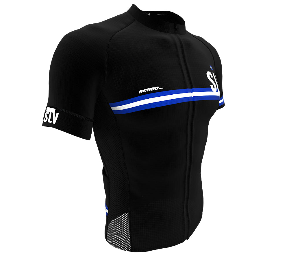 El Salvador Black CODE Short Sleeve Cycling PRO Jersey for Men and Women