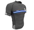 El Salvador Gray CODE Short Sleeve Cycling PRO Jersey for Men and Women