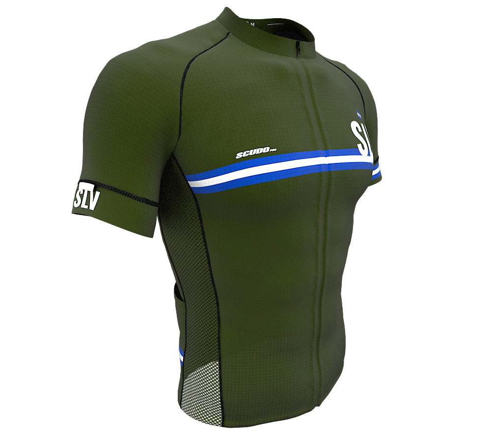 El Salvador Green CODE Short Sleeve Cycling PRO Jersey for Men and Women