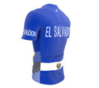 El Salvador  Full Zipper Bike Short Sleeve Cycling Jersey