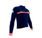 ScudoPro Pro Thermal Long Sleeve Cycling Jersey Country CODE England Blue | Men and Women