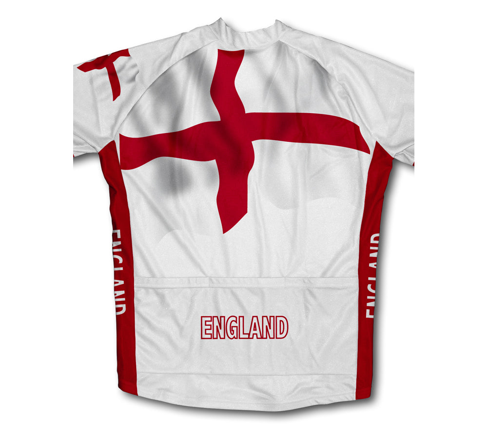 England Flag Cycling Jersey for Men and Women
