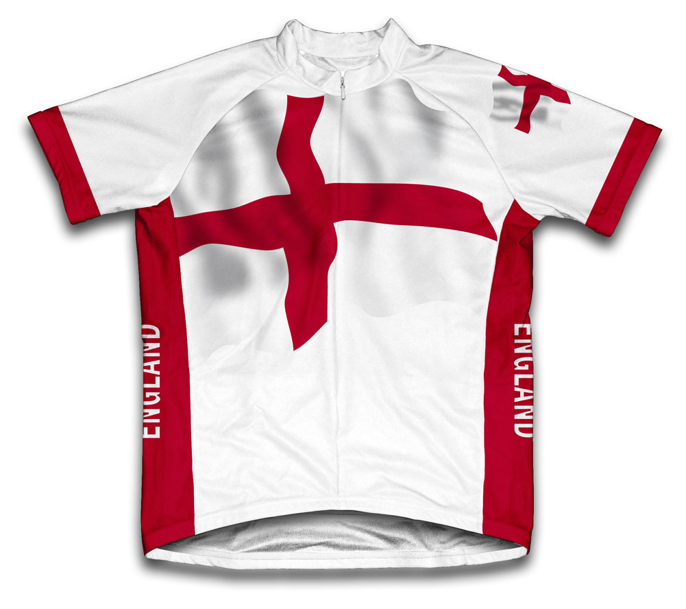 England Flag Cycling Jersey for Men and Women