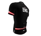 England Black CODE Short Sleeve Cycling PRO Jersey for Men and Women