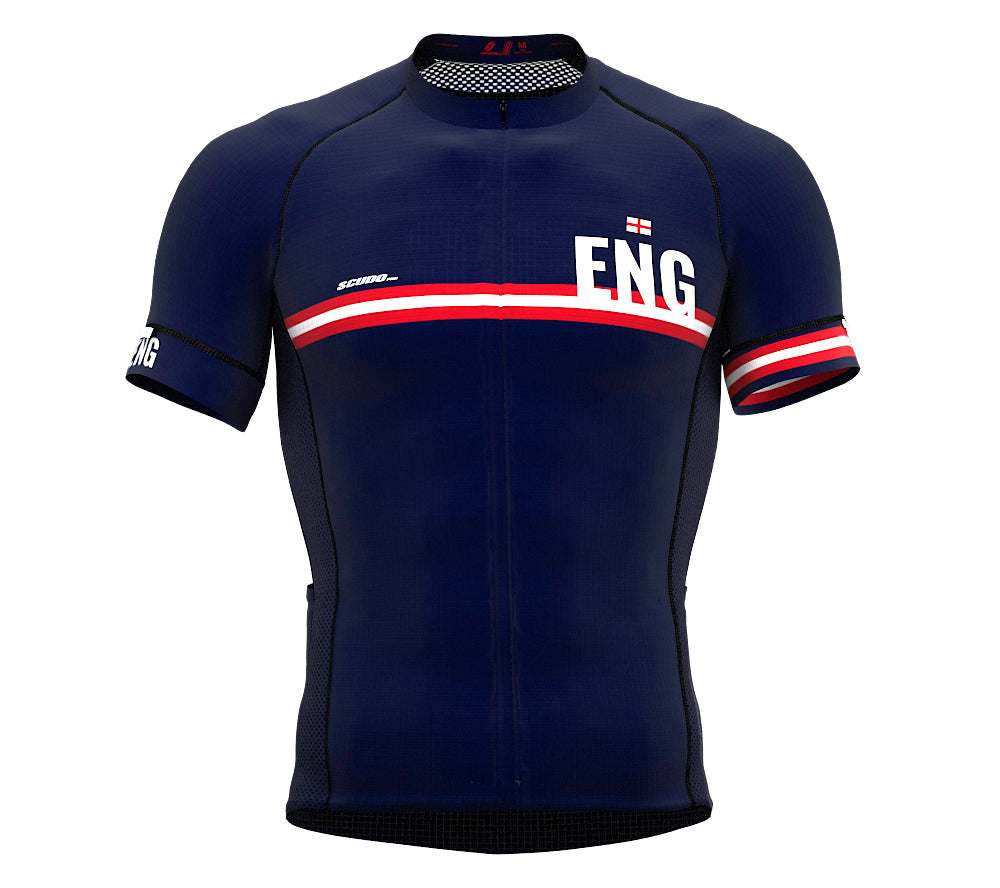 England Blue CODE Short Sleeve Cycling PRO Jersey for Men and WomenEngland Blue CODE Short Sleeve Cycling PRO Jersey for Men and Women