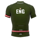 England Green CODE Short Sleeve Cycling PRO Jersey for Men and Women