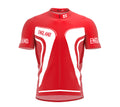 England  Full Zipper Bike Short Sleeve Cycling Jersey