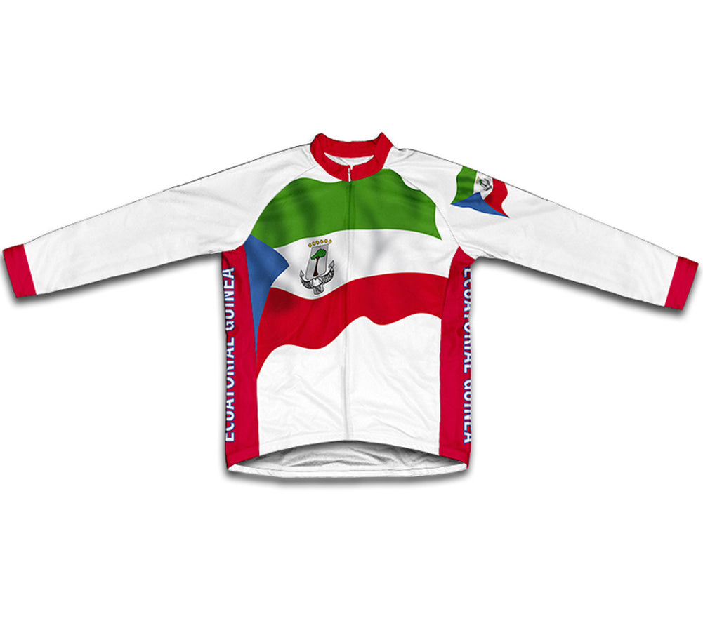 Equatorial Guinea Flag Winter Thermal Cycling Jersey