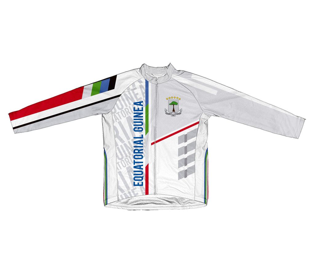 Equatorial Guinea ScudoPro Cycling Jersey Long Sleeve
