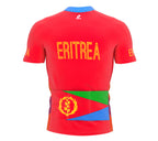 Eritrea  Full Zipper Bike Short Sleeve Cycling Jersey