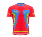Eritrea  Full Zipper Bike Short Sleeve Cycling Jersey