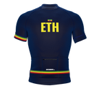 Ethiopia Blue CODE Short Sleeve Cycling PRO Jersey for Men and Women