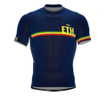 Ethiopia Blue CODE Short Sleeve Cycling PRO Jersey for Men and WomenEthiopia Blue CODE Short Sleeve Cycling PRO Jersey for Men and Women