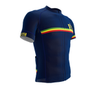 Ethiopia Blue CODE Short Sleeve Cycling PRO Jersey for Men and Women