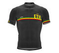 Ethiopia Gray CODE Short Sleeve Cycling PRO Jersey for Men and WomenEthiopia Gray CODE Short Sleeve Cycling PRO Jersey for Men and Women