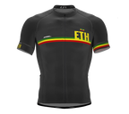Ethiopia Gray CODE Short Sleeve Cycling PRO Jersey for Men and WomenEthiopia Gray CODE Short Sleeve Cycling PRO Jersey for Men and Women