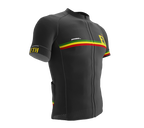 Ethiopia Gray CODE Short Sleeve Cycling PRO Jersey for Men and Women
