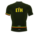 Ethiopia Green CODE Short Sleeve Cycling PRO Jersey for Men and Women