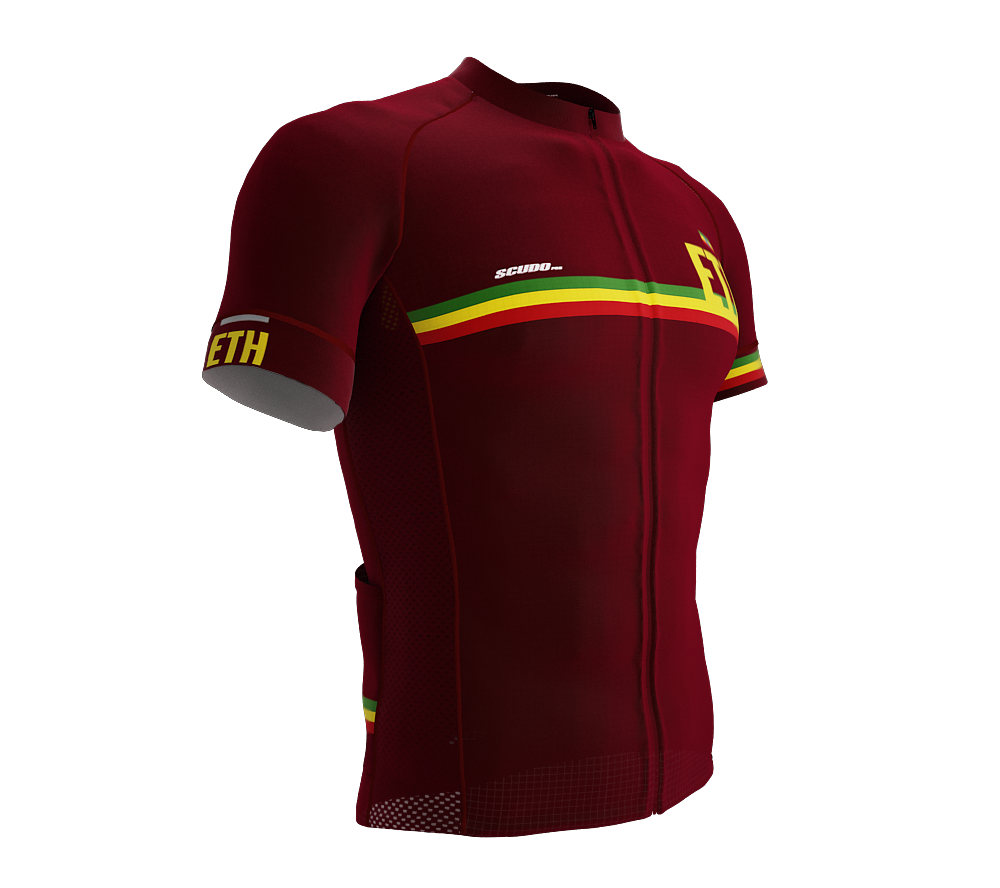 Ethiopia Vine CODE Short Sleeve Cycling PRO Jersey for Men and Women