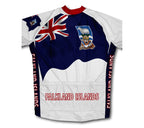 Falkland Islands Flag Cycling Jersey for Men and Women