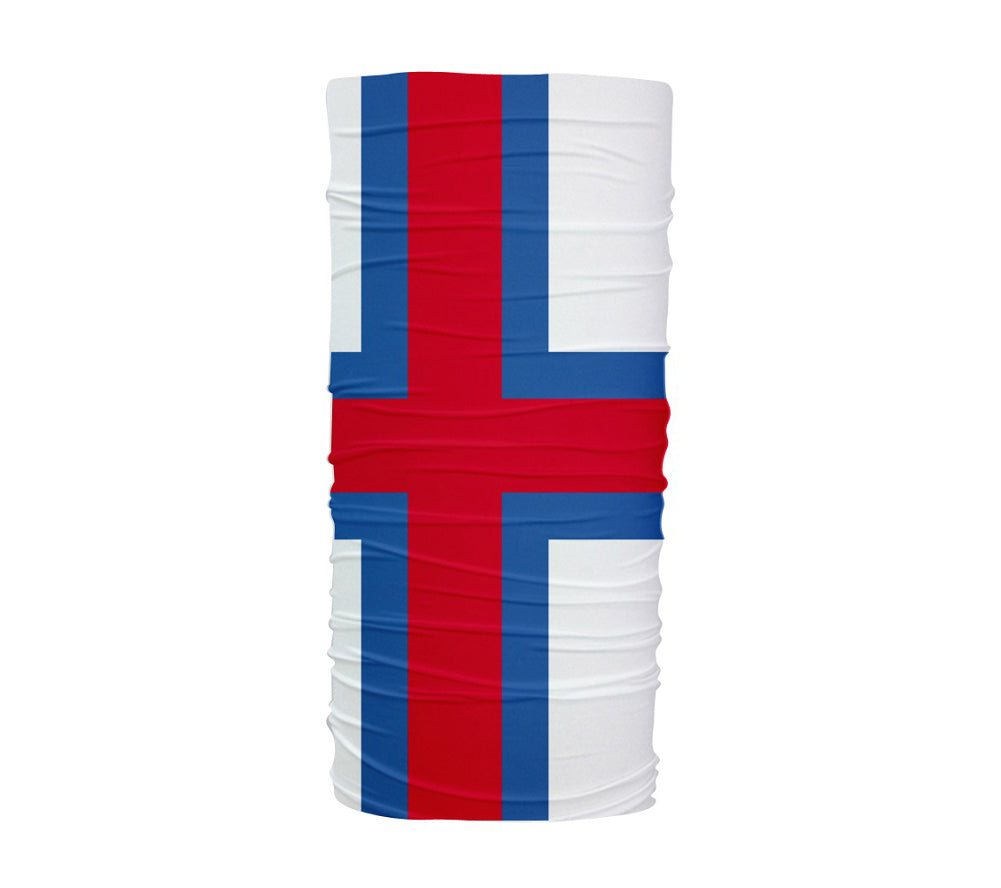 Faroe Islands Flag Multifunctional UV Protection Headband