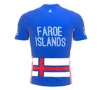 Faroe Islands  Full Zipper Bike Short Sleeve Cycling Jersey