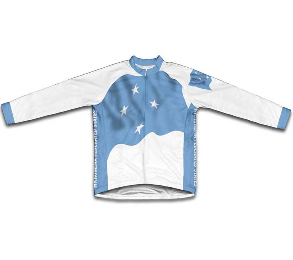 Federated States of Micronesia  Flag Winter Thermal Cycling Jersey