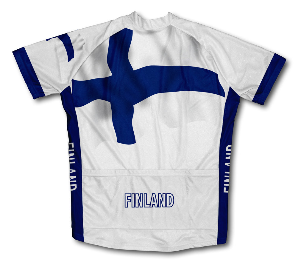 Finland Flag Cycling Jersey for Men and Women