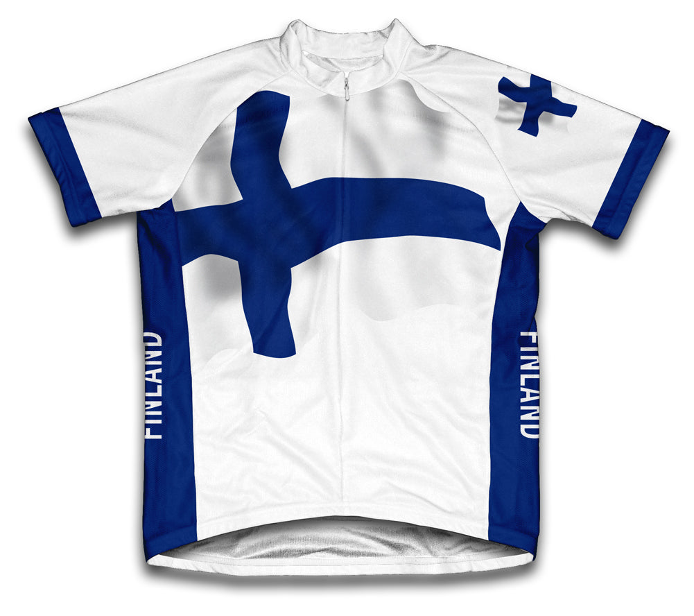 Finland Flag Cycling Jersey for Men and Women
