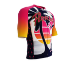 ScudoPro Pro-Elite Short Sleeve Cycling Jersey Florida USA State Icon landmark symbol identity  | Men and Women