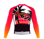 ScudoPro Pro Thermal Long Sleeve Cycling Jersey Florida USA state Icon landmark identity  | Men and Women