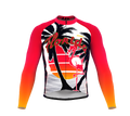 ScudoPro Pro Thermal Long Sleeve Cycling Jersey Florida USA state Icon landmark identity  | Men and Women
