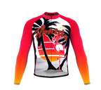 ScudoPro Pro Thermal Long Sleeve Cycling Jersey Florida USA state Icon landmark identity  | Men and Women