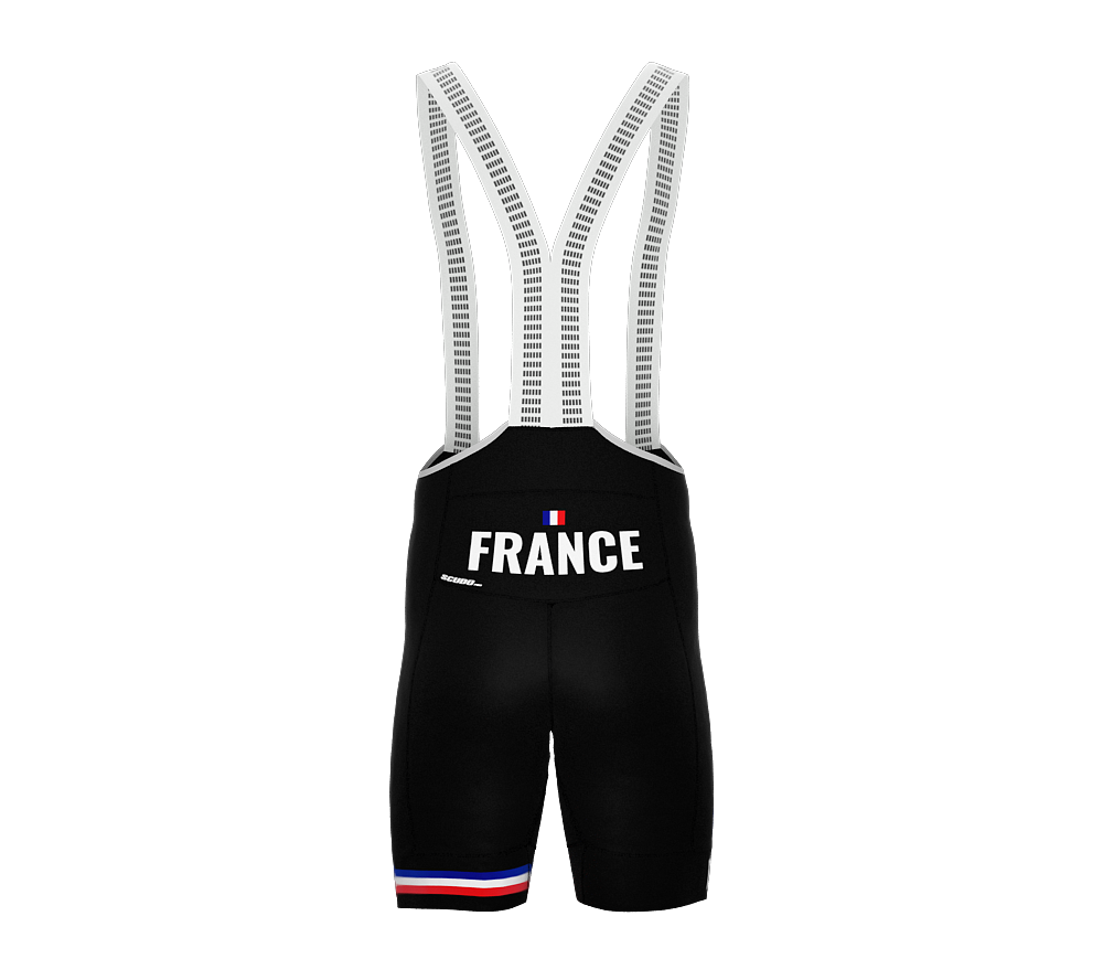 France CODE Cycling Pro Bib Shorts Bike for Men