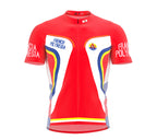 French Polynesia  Full Zipper Bike Short Sleeve Cycling Jersey