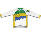 Gabon Flag Cycling Jersey for Men and Women
