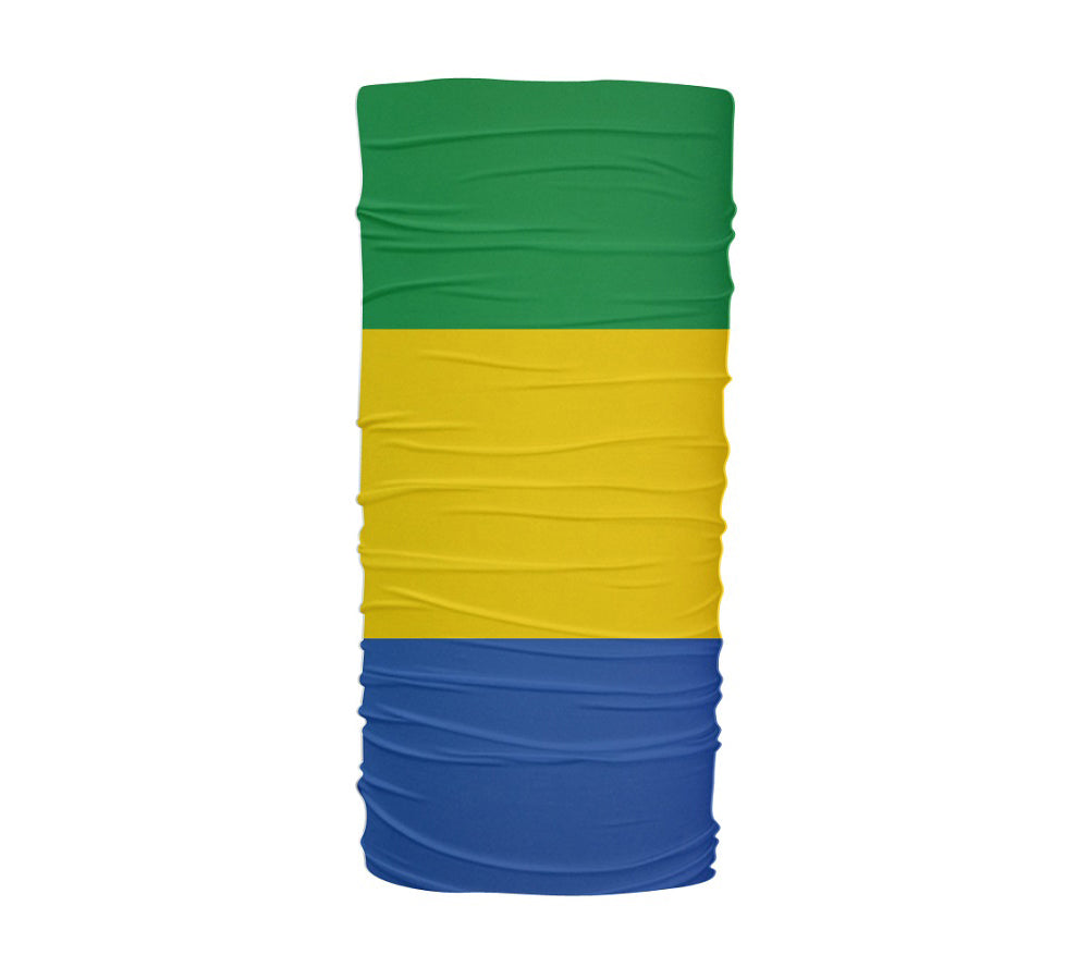 Gabon Flag Multifunctional UV Protection Headband