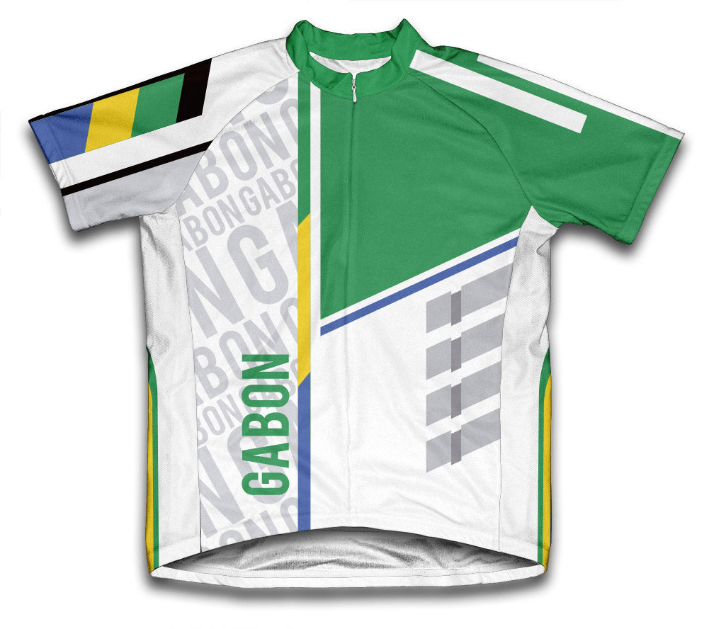 Gabon ScudoPro Cycling Jersey for Men and Women