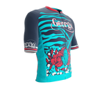 ScudoPro Pro-Elite Short Sleeve Cycling Jersey Georgia USA State Icon landmark symbol identity  | Men and Women