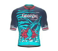 ScudoPro Pro-Elite Short Sleeve Cycling Jersey Oregon USA State
