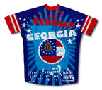 Georgia Short Sleeve Cycling Jersey for Men and Women