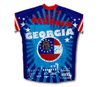 Georgia Short Sleeve Cycling Jersey for Men and Women